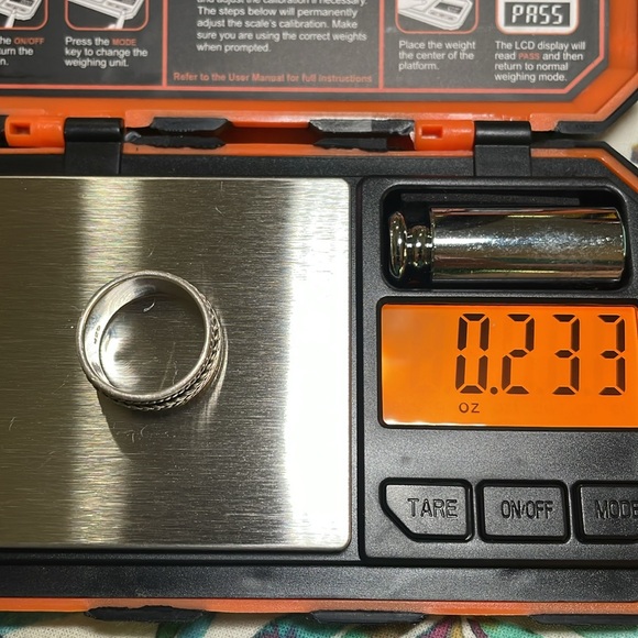 Woven style sterling silver ring - Picture 4 of 4